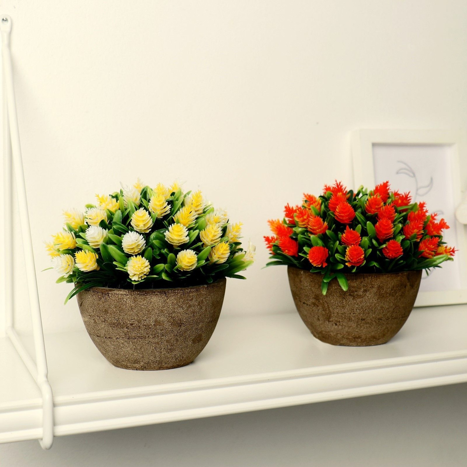 Бонсай в горшочке "Многослойные бутоны" 13*11 см, микс 4555658