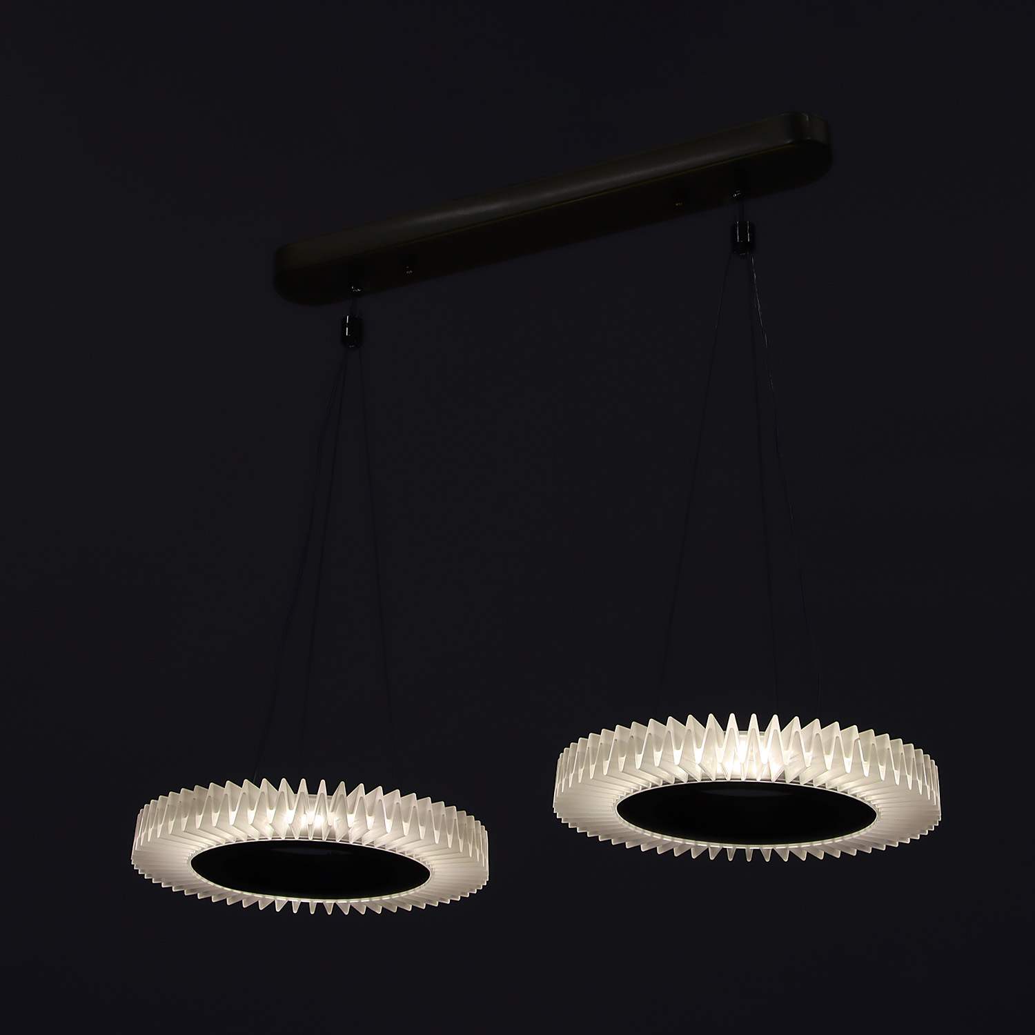 Люстра S2124/2 GD LED 3000К-6500К (l=460, d=200, h=800) б/пульта  VERNER LIGHTING *1