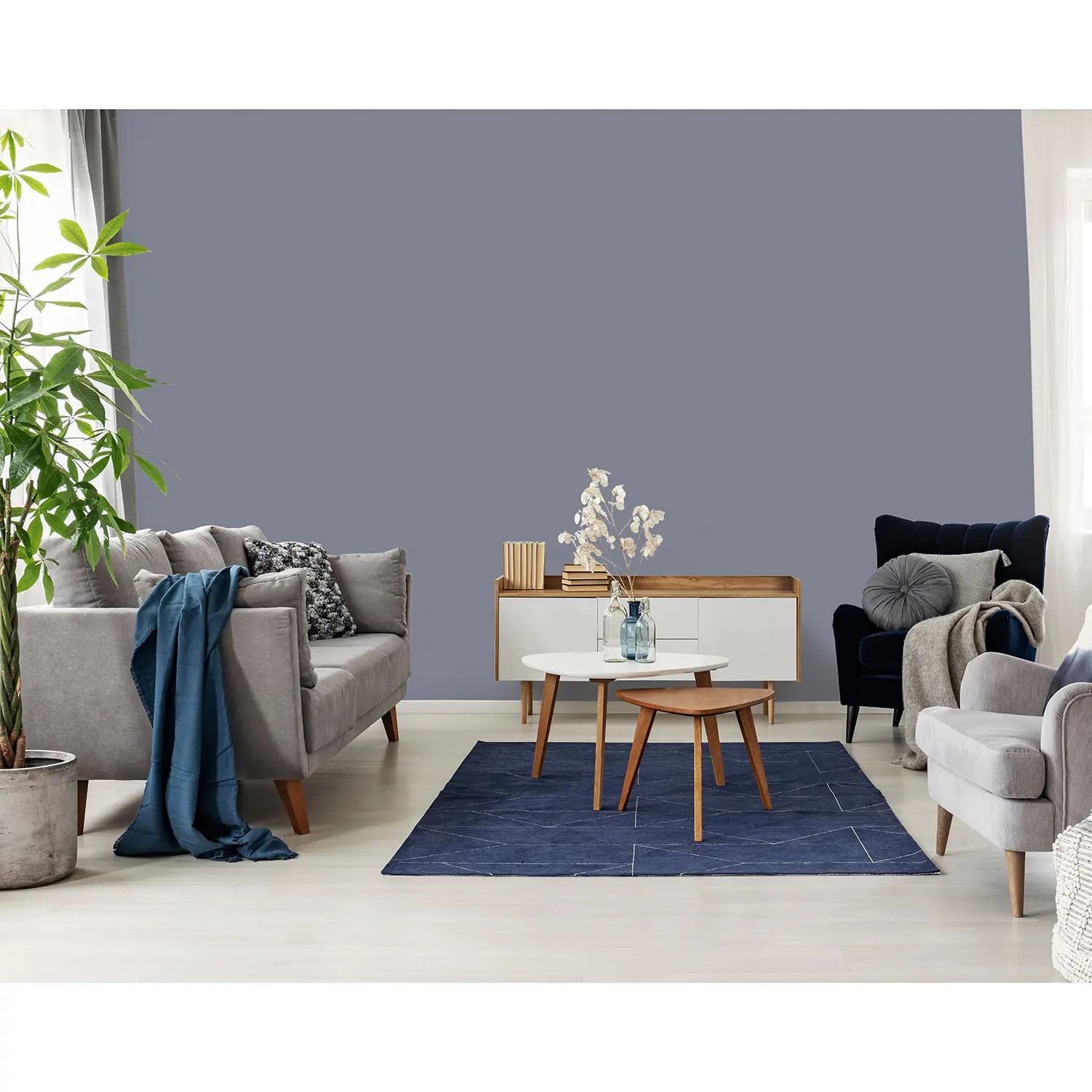 Обои флиз Elysium Лабиринт фон (графит) 1,06*10м  *1/4