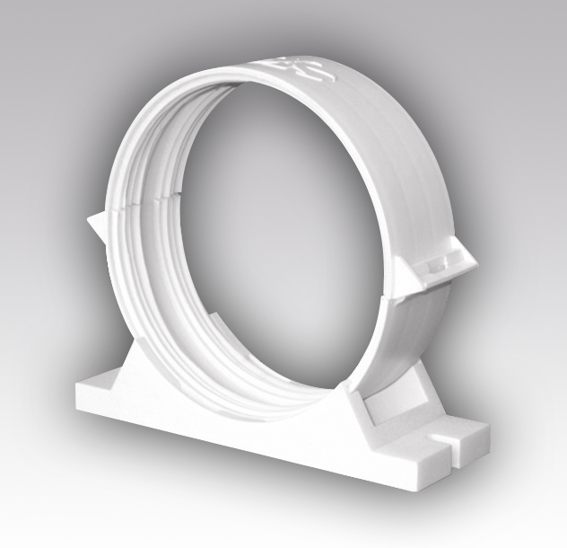 Держатель-соединитель круглых воздуховодов Ø100мм 10ДСКП *1/16