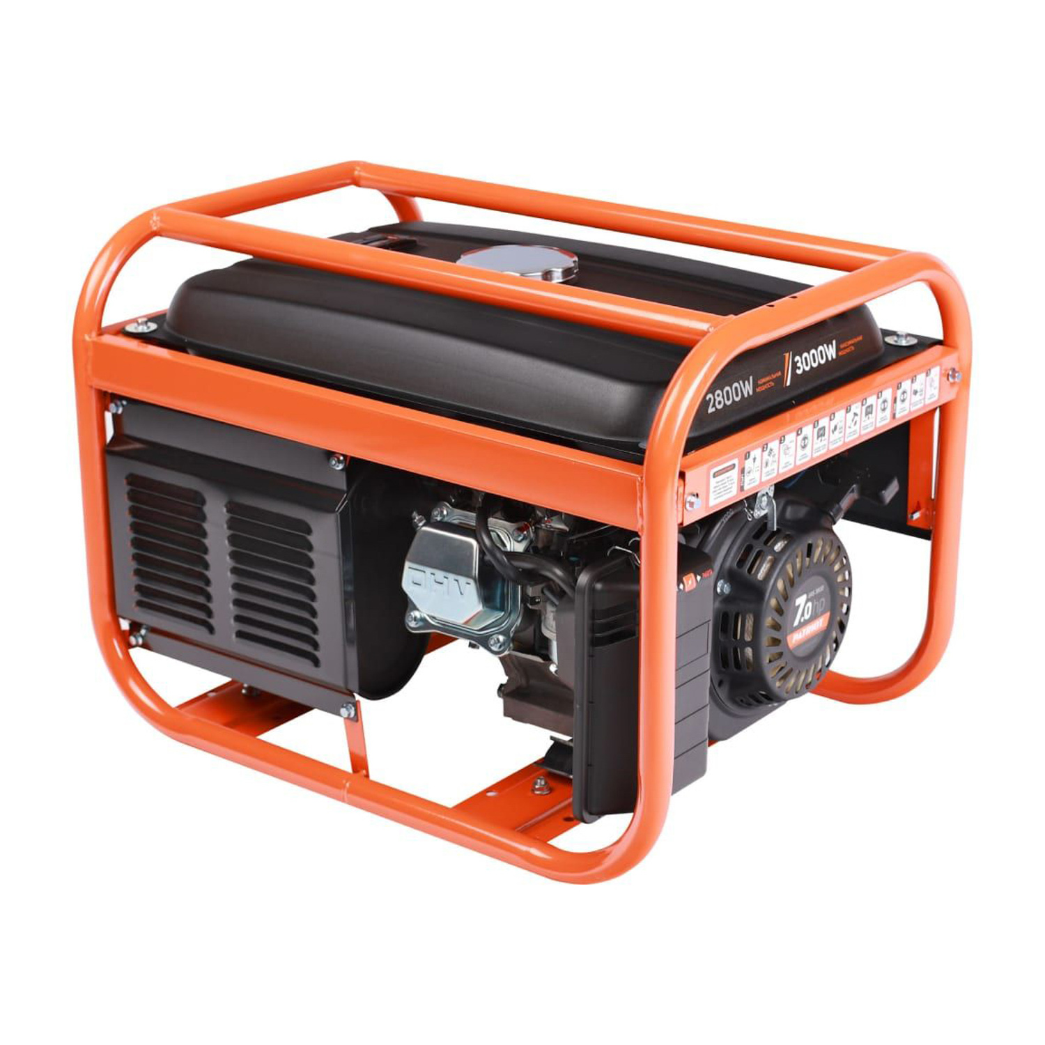 Генератор бензиновый PATRIOT GRS 3800, 3 кВт, 4-х тактный, бак 15 л, ручной стартер