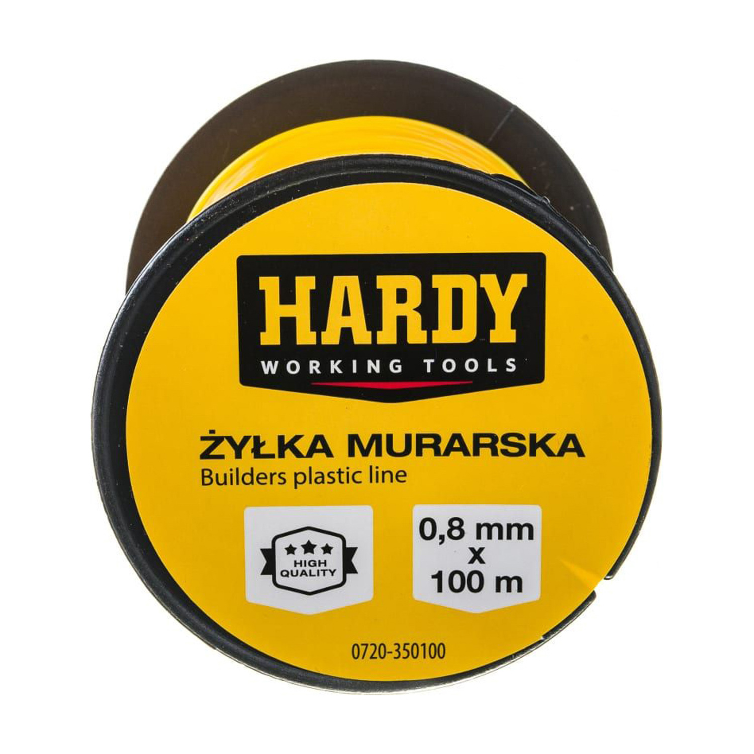 Леска разметочная 100 м d-0,8мм (0720-350100) HARDY *6/60