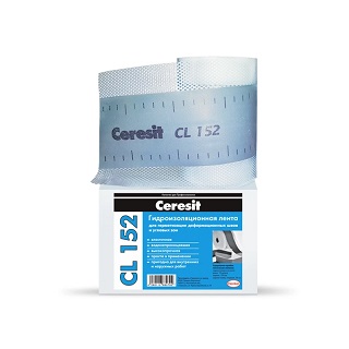 Лента-герметик 10х0.12 м Церезит CL 152, серый