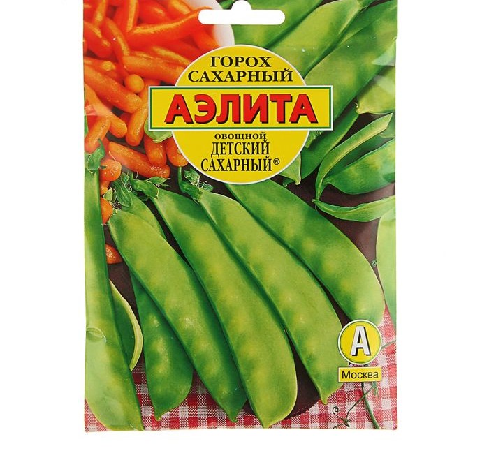 Семена Горох Детский сахарный 10гр Аэлита цв автор *10/500