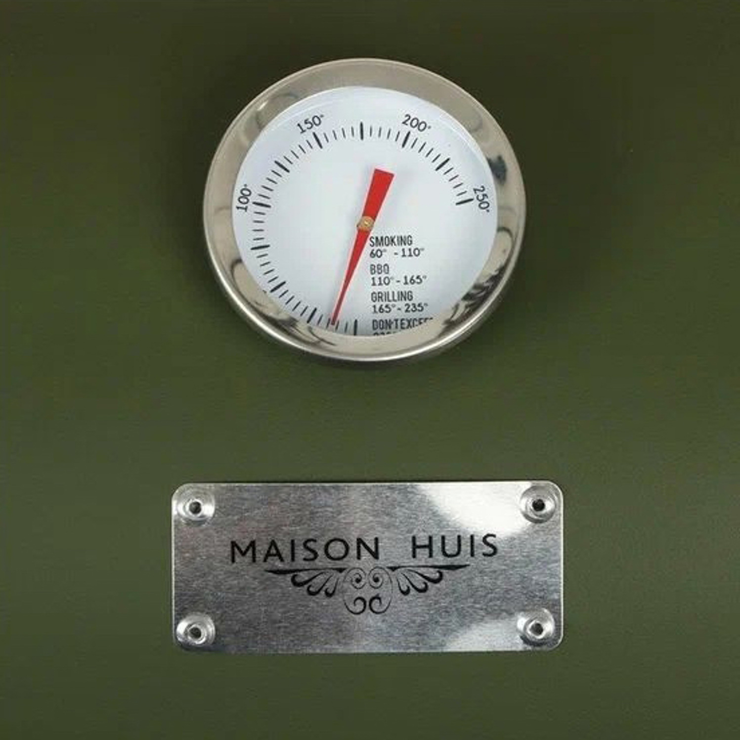 Гриль-коптильня Maclay, 42х29х37 см, 1 ярус, с температурным датчиком