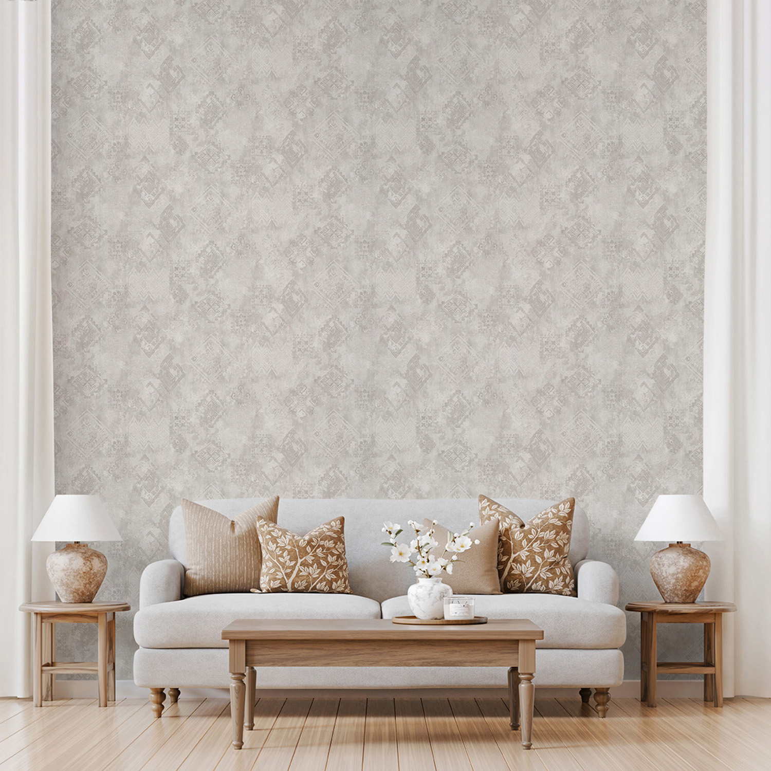 Обои  флиз "AS Палитра" Аспект  Самира (беж.) 70706-28 1,06*10м *1/6