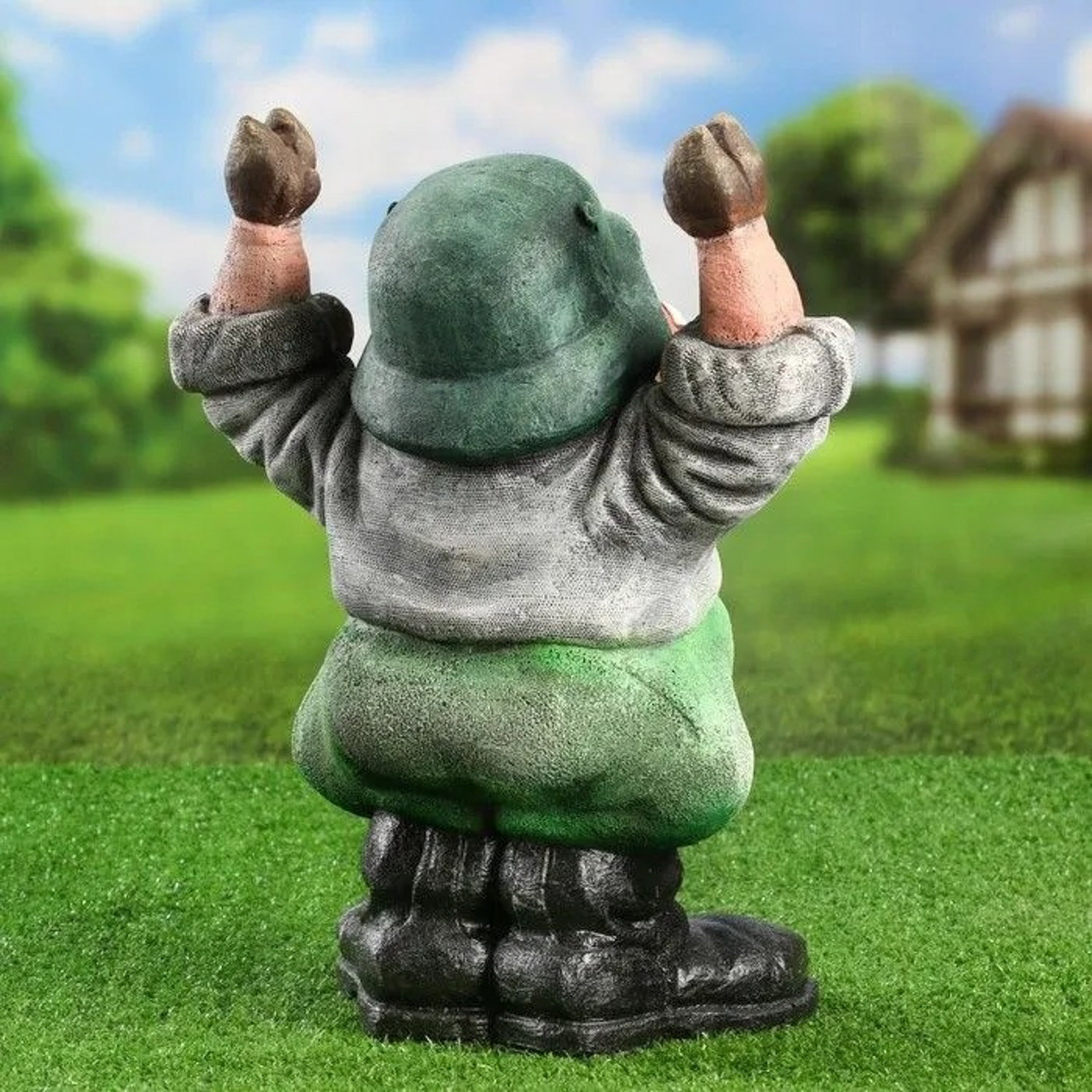 Садовая фигура "Ганс повар" 18х31х37см 9431193