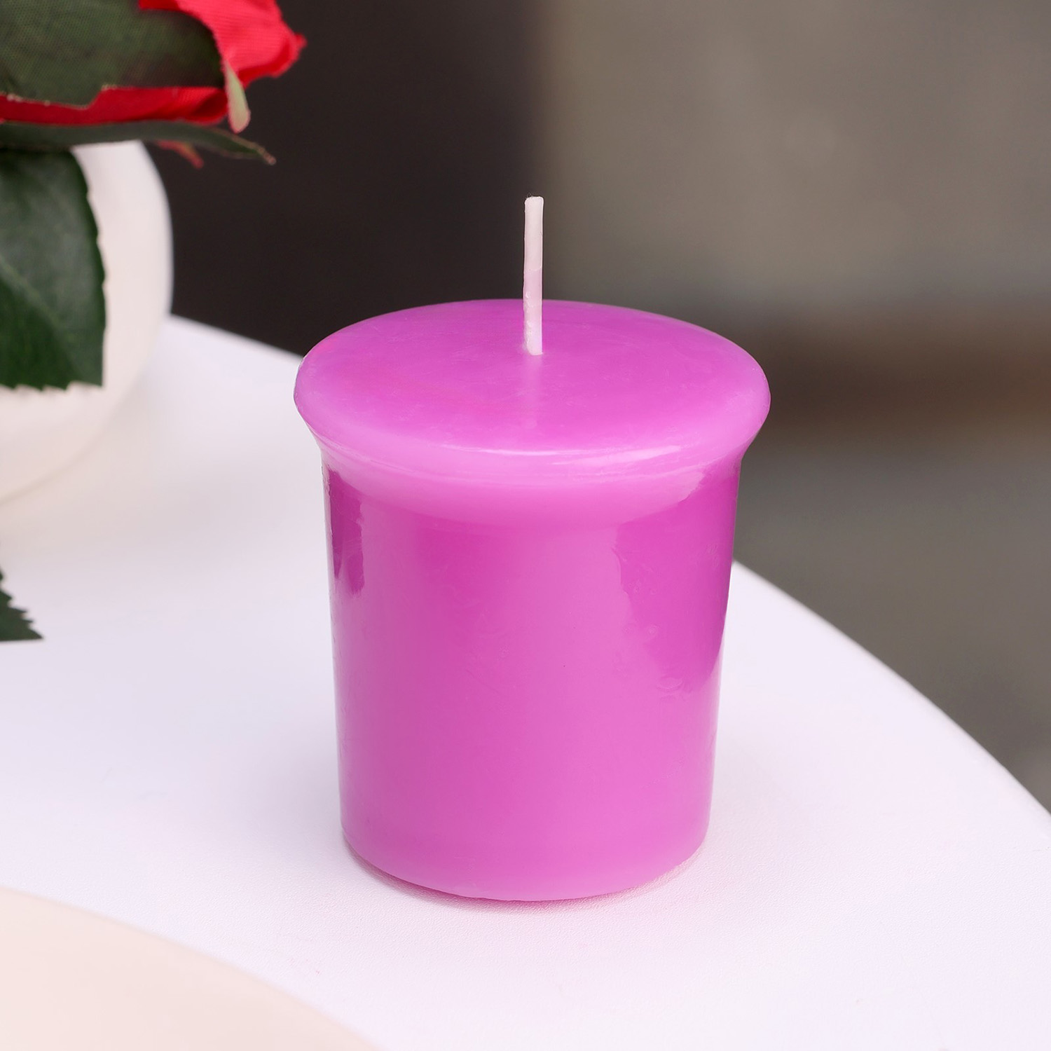 Набор свечей ароматических "Black Cherry", черная вишня, 3 шт, 5х4,5 см 10420348