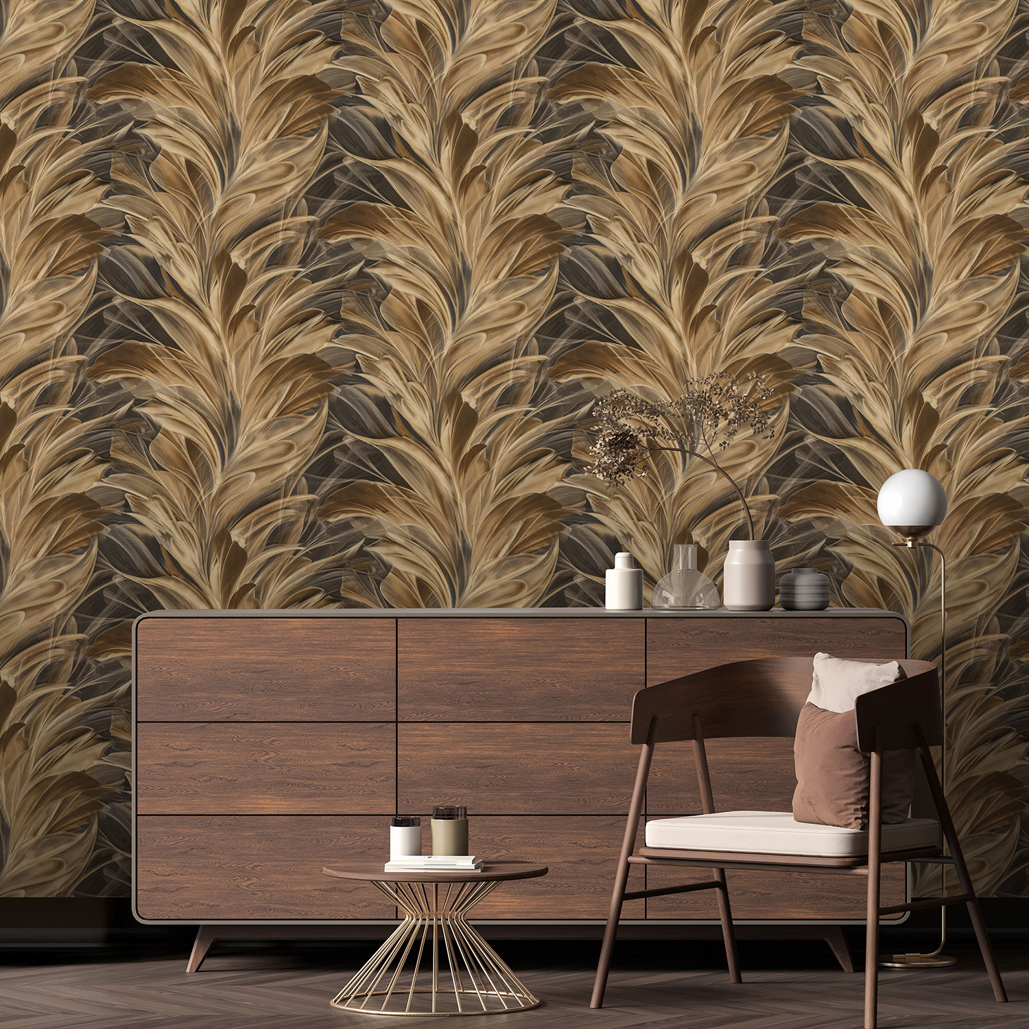 Обои флиз ED Monte Solaro Orion (корич.) 9283-23 *6