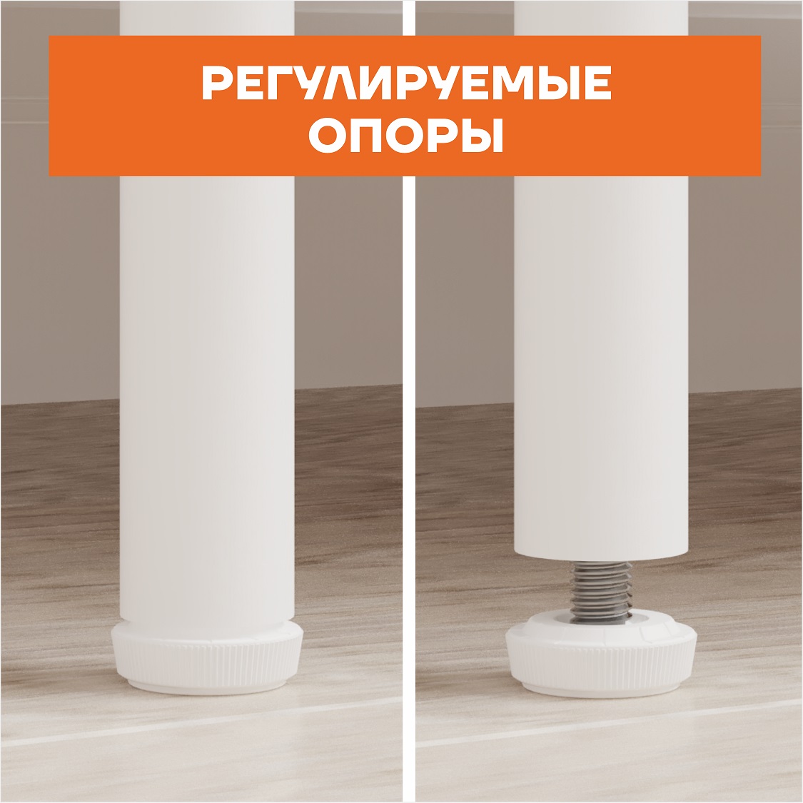 Стеллаж металл. "НеШкаф 64" выс.0,92м, шир.1,46м, гл.0,37м, 4 полки Дер./Белый ЭТНШ 64 Б "ЗМИ" *1