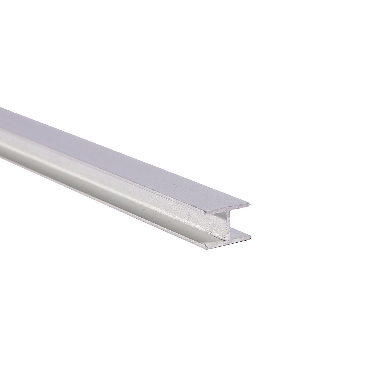 Планка для мебельного щита 600х4 мм BROZEX-WOOD, щелевая, алюминий матовый