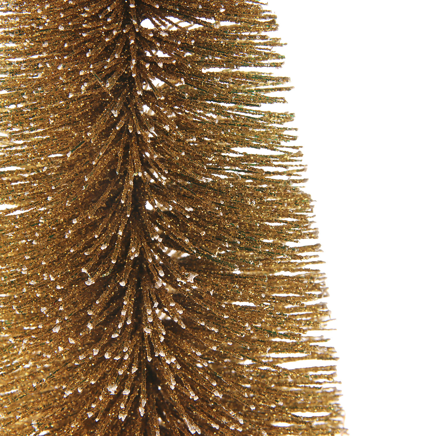 Елка декоративная Серпантин «Сказочное сияние», 20 см, золото