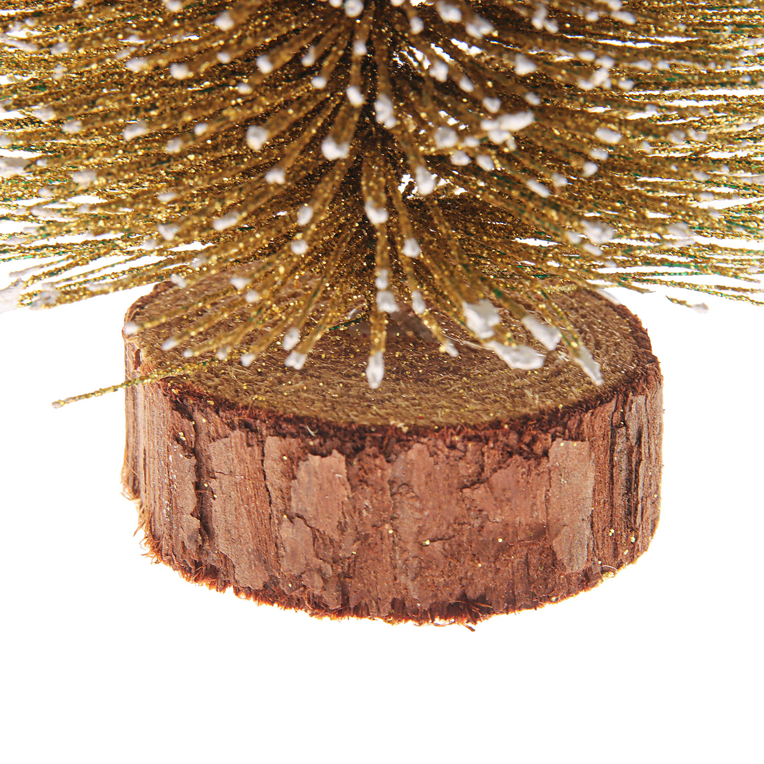 Елка декоративная Серпантин «Сказочное сияние», 20 см, золото