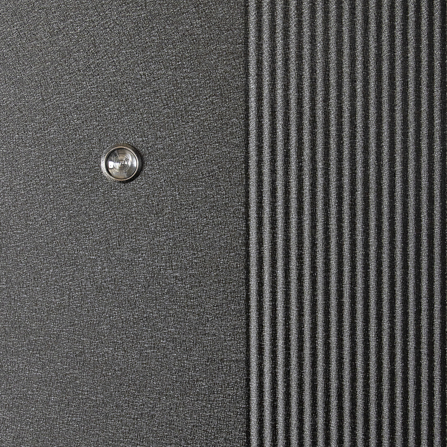 Дверь входная 2050х860х60 мм Двери Гуд М-2 GOODMAN, со стеклом, левая, черный шелк/белый