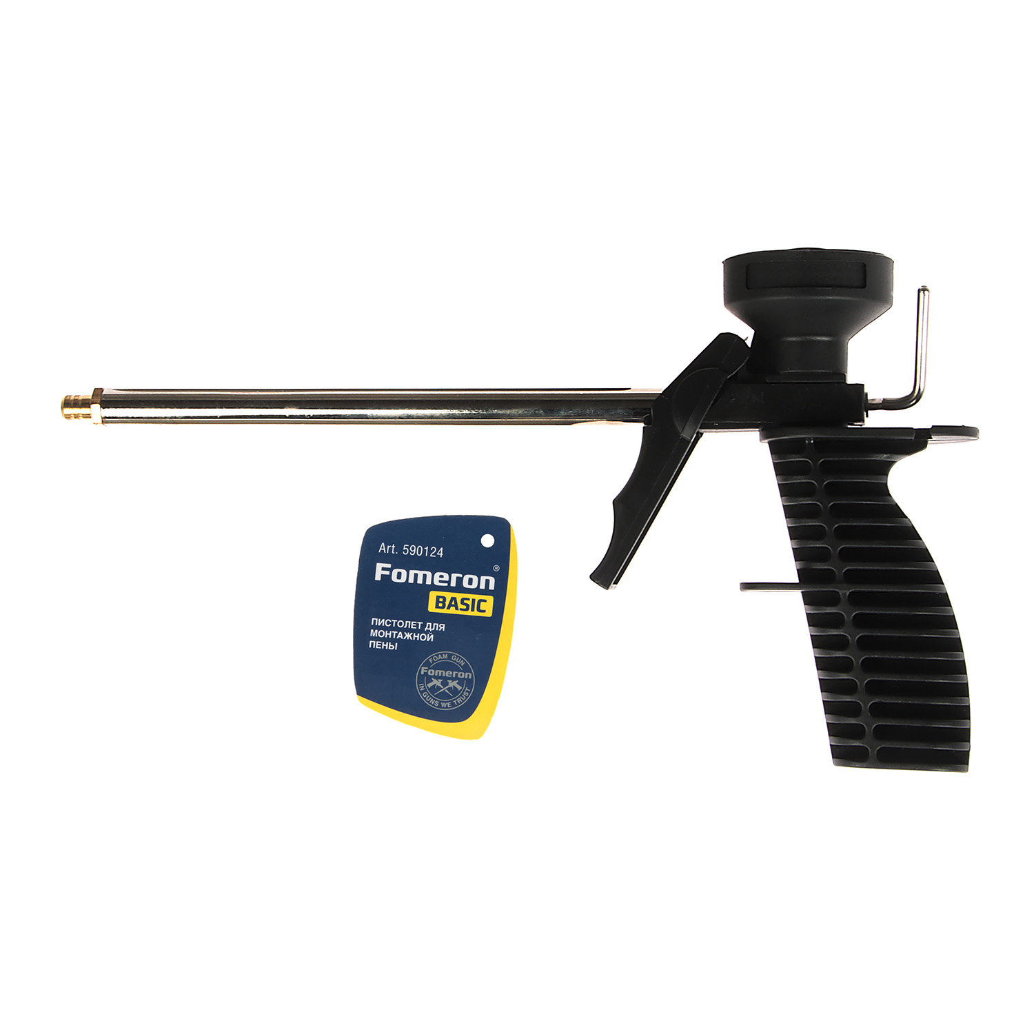 Пистолет для монтажной пены Fomeron Basic, цельнопластиковый корпус