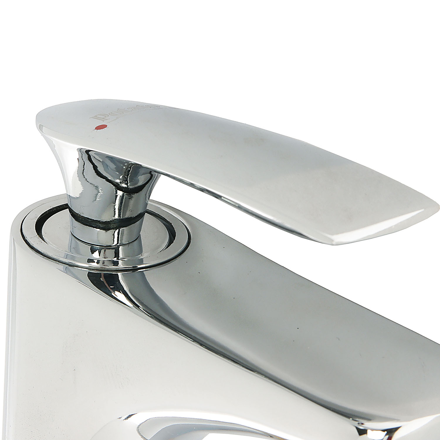 Смеситель для умывальника Potato P10234, короткий излив, рычажный