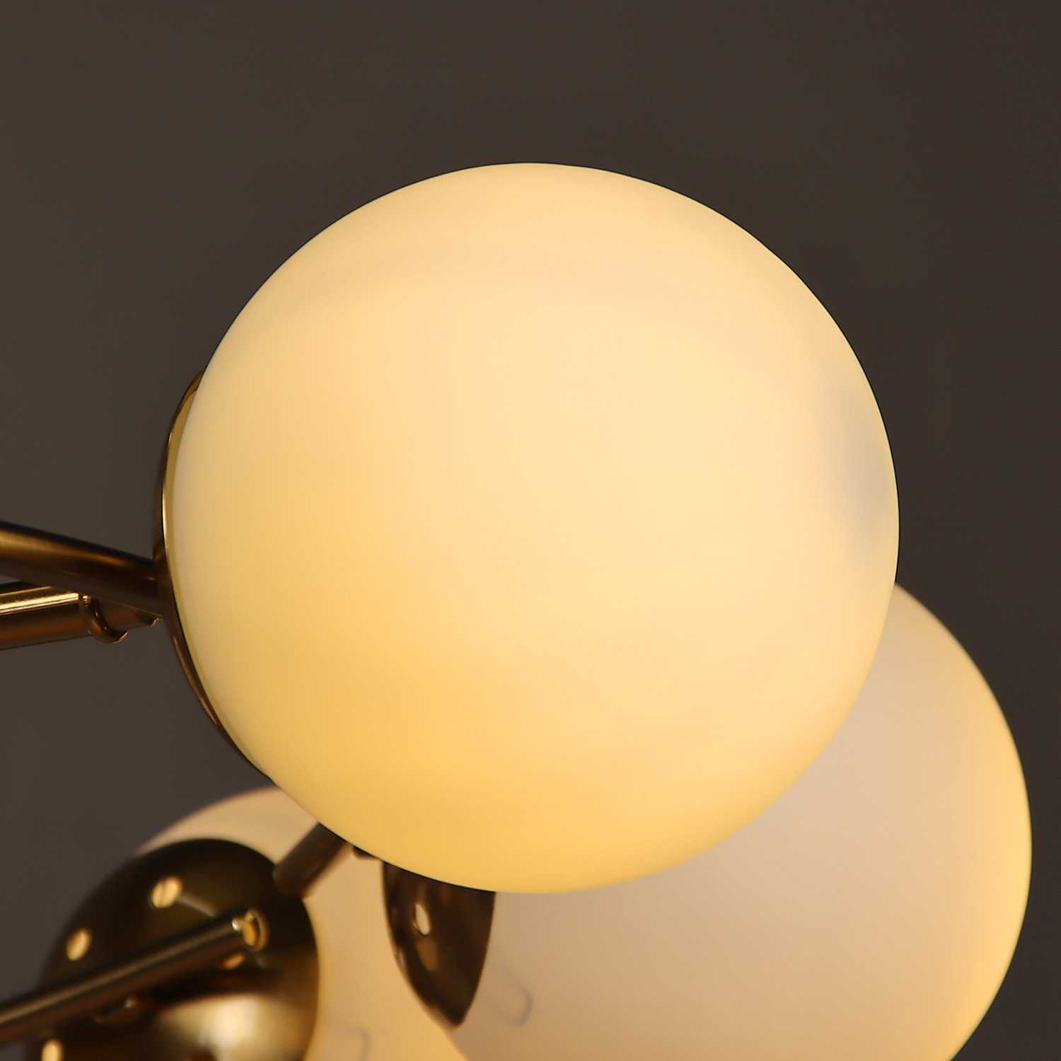 Светильник потолочный N36355/9 COP 9*40W E27 220V (d-780; h-500) S=36м2 VERNER LIGHTING *1