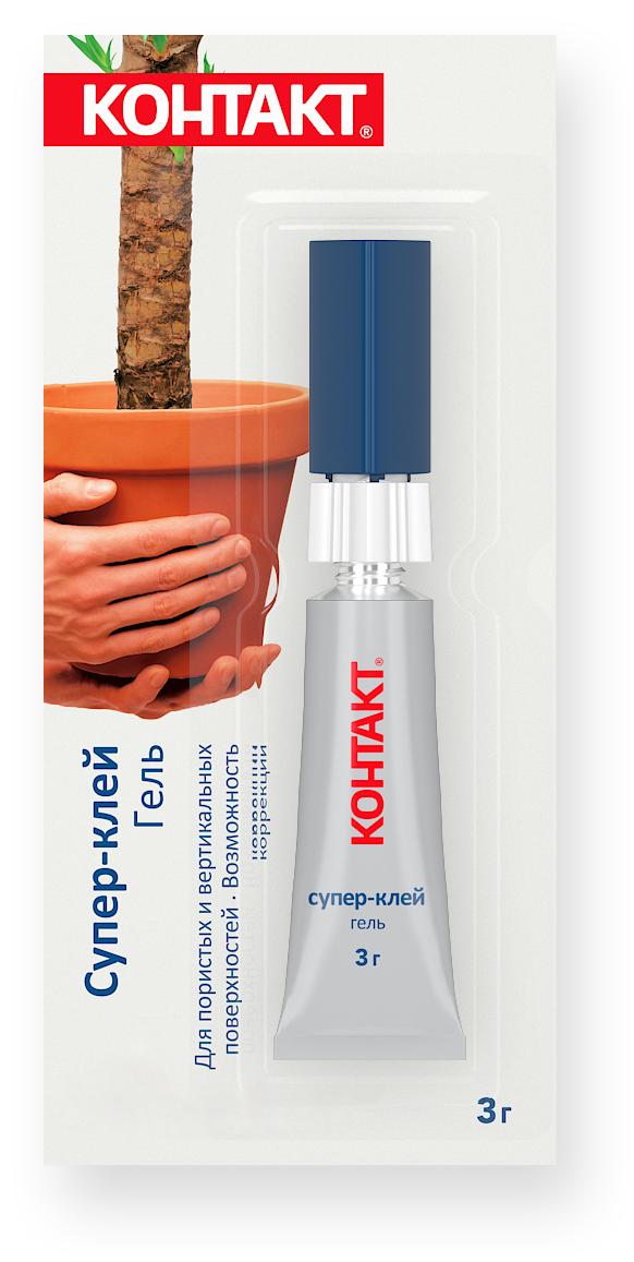 Суперклей Контакт, 3 г