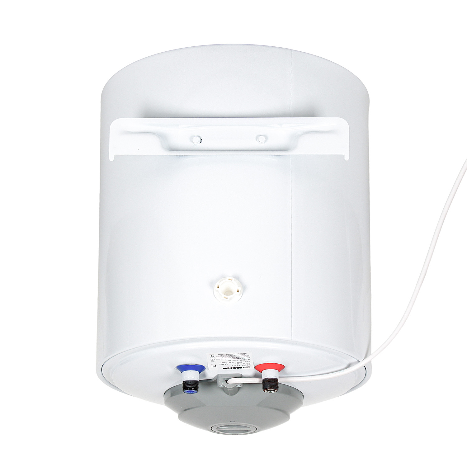 Водонагреватель накопительный 30 л Edisson Glasslined, 1.5 кВт, вертикальный