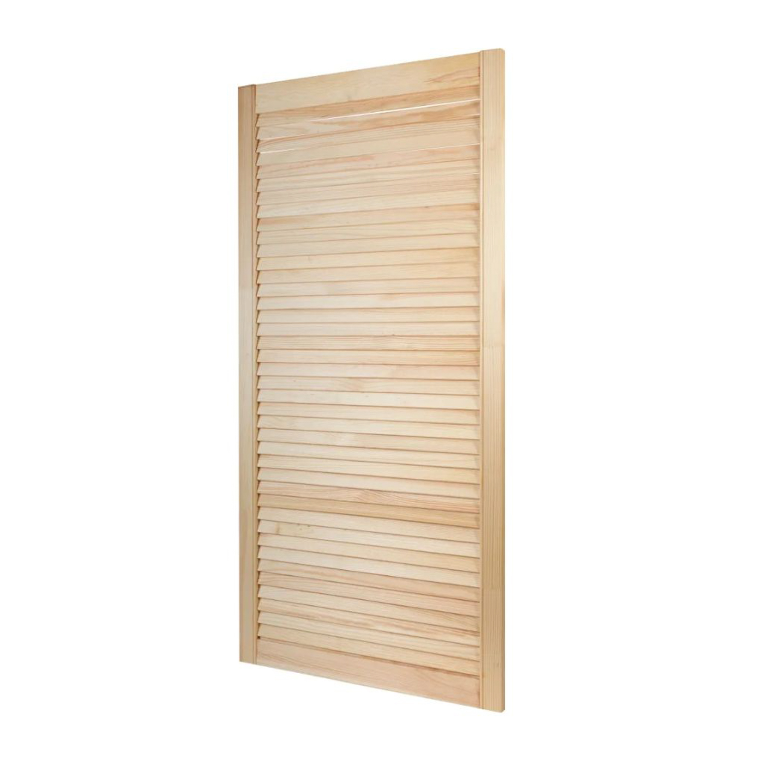 Дверь жалюзийная 1205х494х20 мм, деревянная