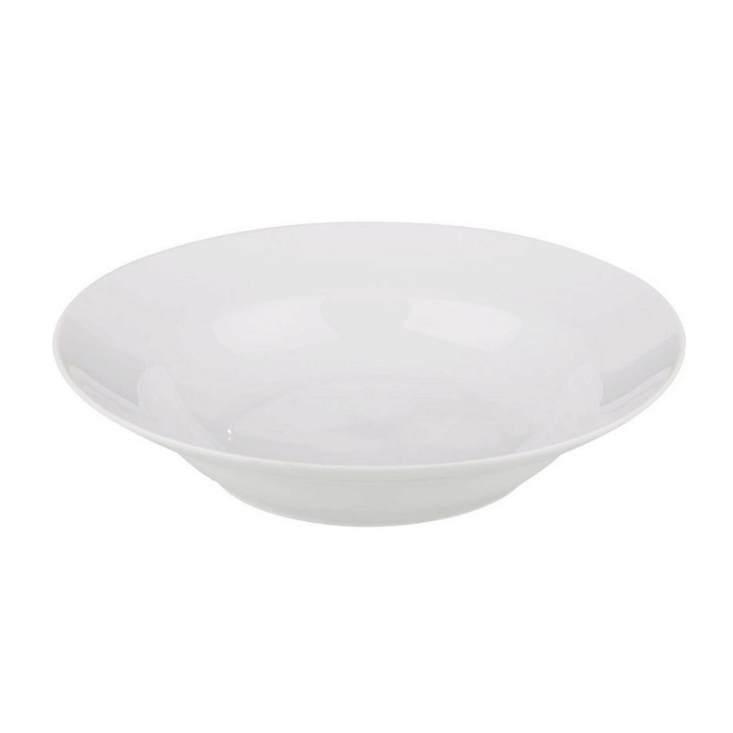 Тарелка фарфор. глубокая d20см 500мл Белая б/рис.  ДФ- ТС20 ("DECO") *72