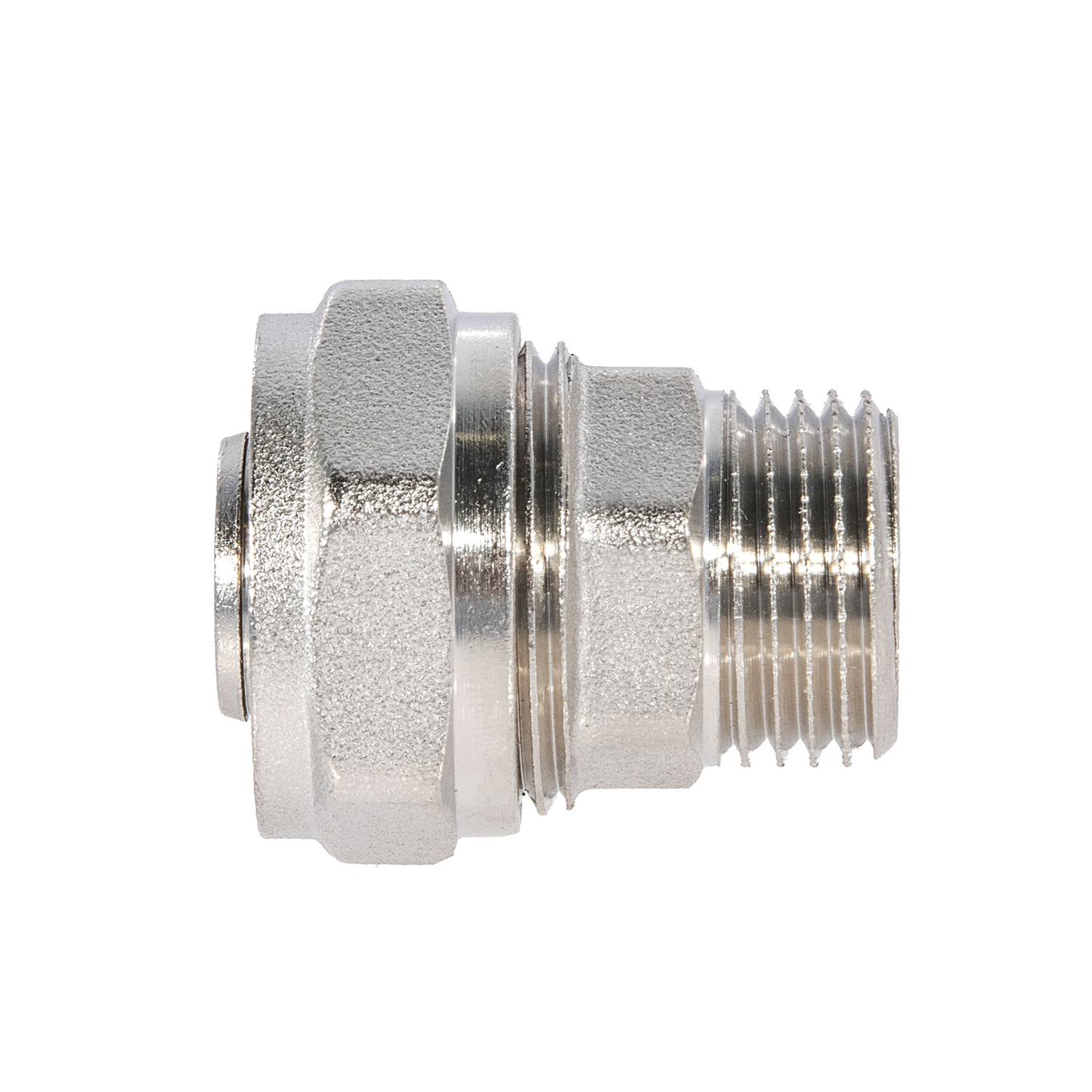 Муфта переходная 20х1/2"(Ø15) цанга/папа CTM CCM02012 *10/140