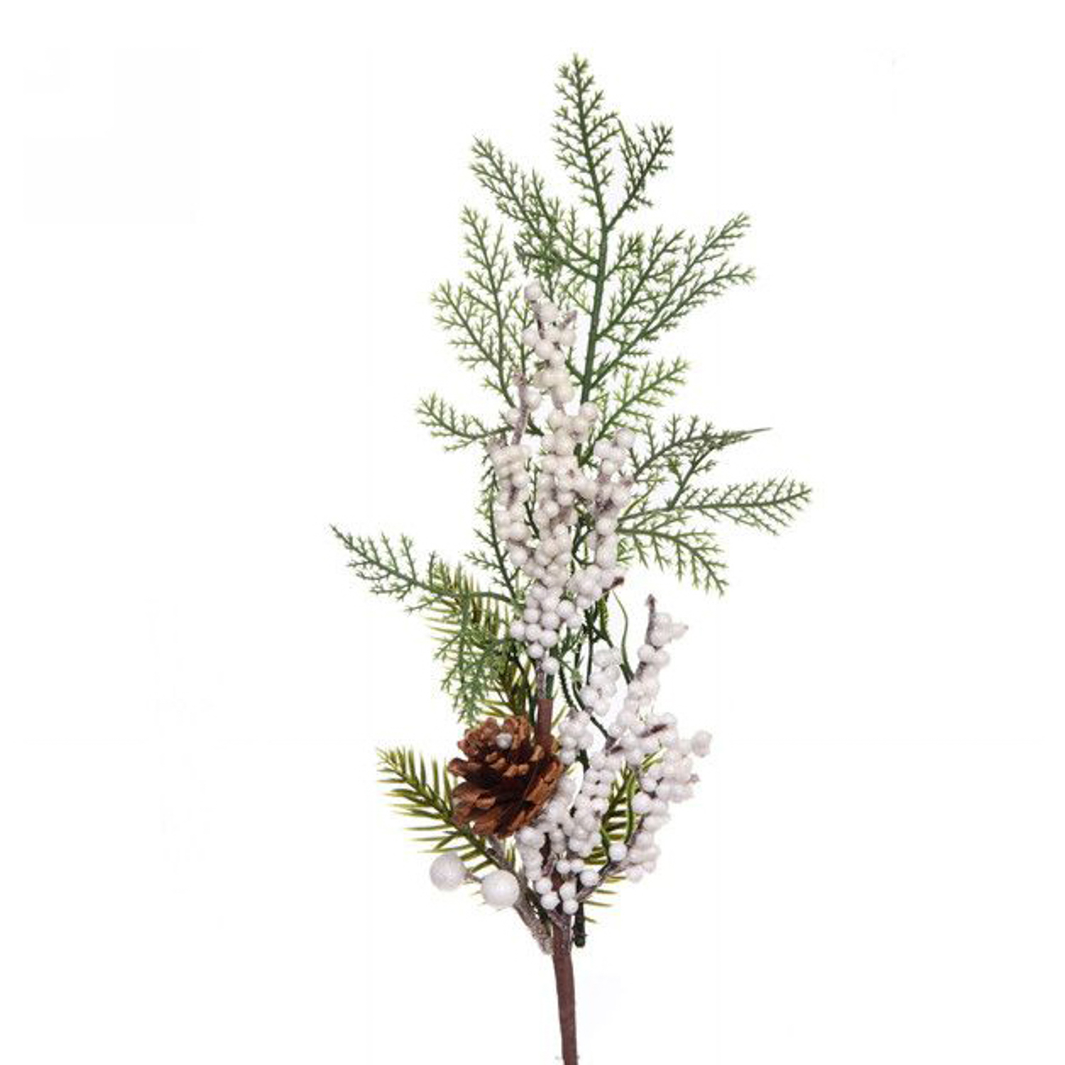 Ветка хвойная Лесная шишка 45 см