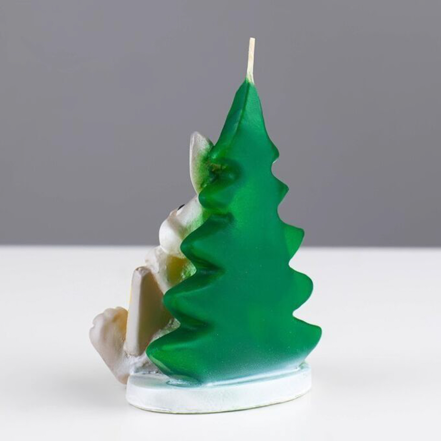 Свеча фигурная «Кролик с открыткой», 9х6 см, 45 г 9083756