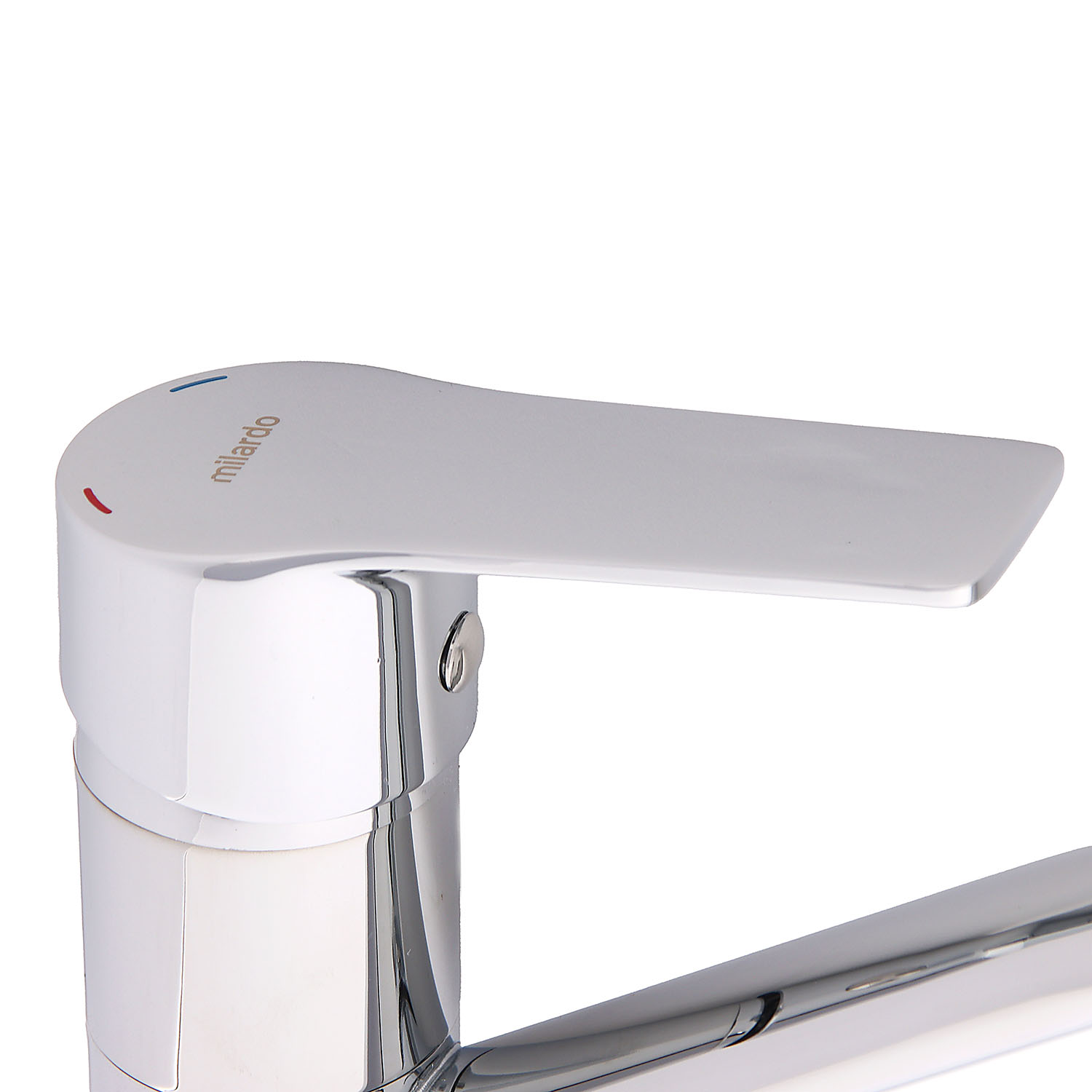 Смеситель для умывальника Milardo Helic HELSBR0M01, короткий излив, рычажный