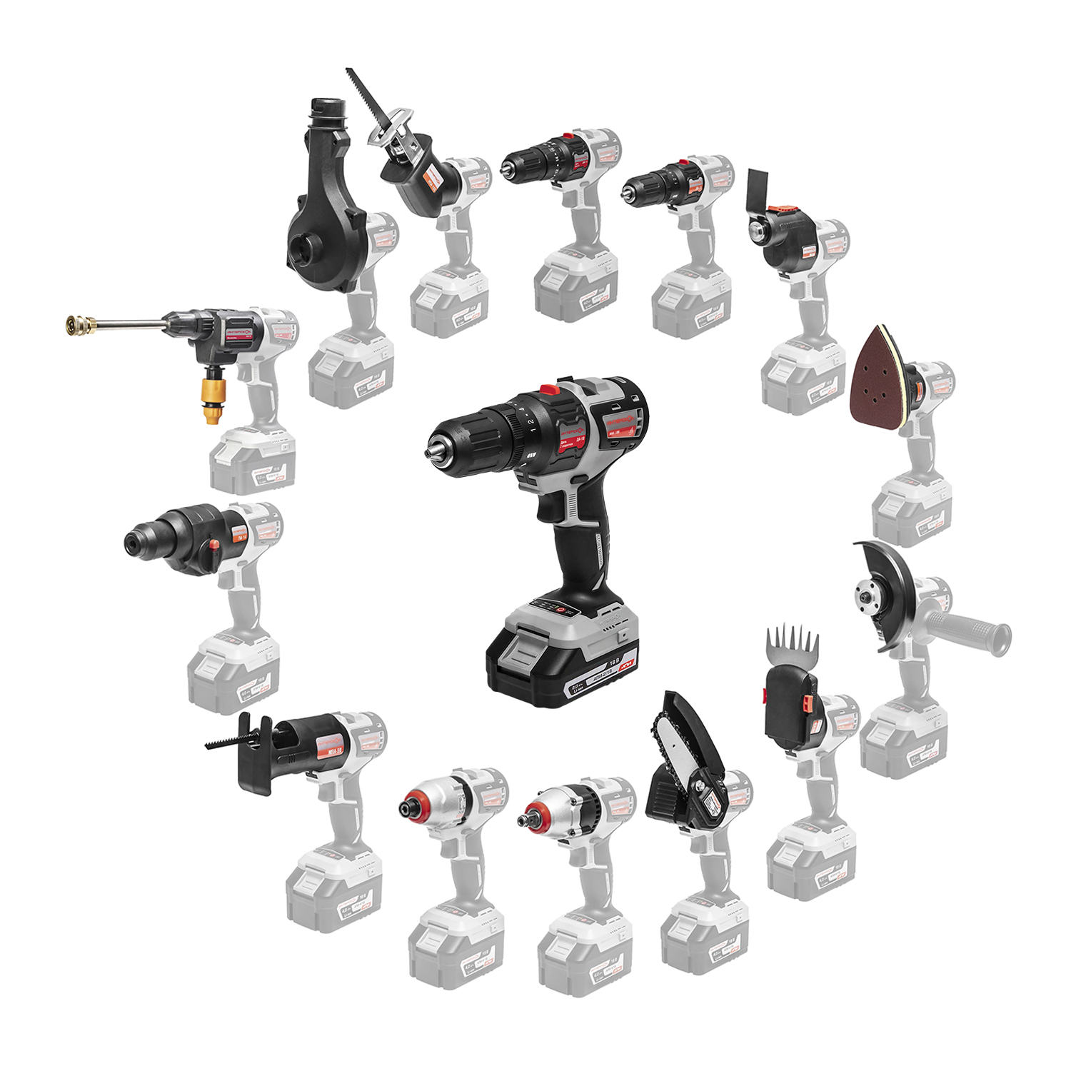 Дрель-шуруповерт 18В 2скор.0-400/0-1450об/мин 44Нм 2Ач 2аккум Б/Щ LI-ION ДА-10/18В ИНТЕРСКОЛ *1/4