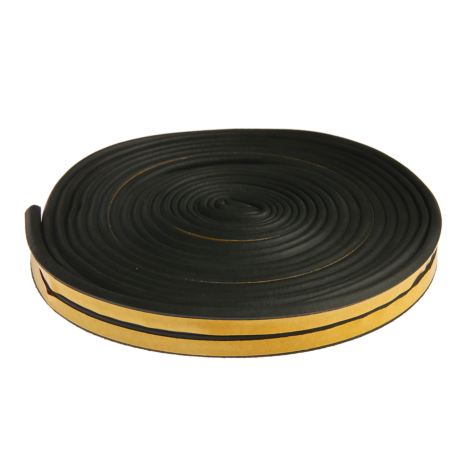 Уплотнитель 10 м TYTAN, 9х5.5 мм, для окон и дверей, профиль P, черный