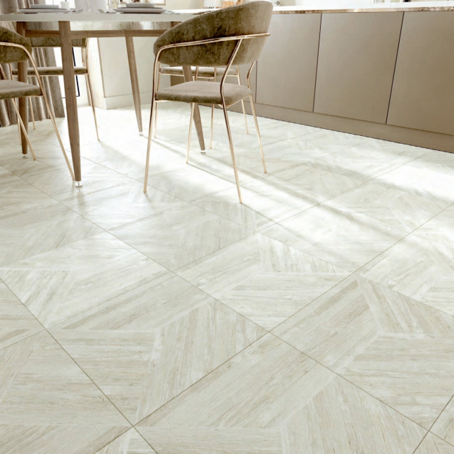 Плитка напольная Modul (G) глаз.дымчатая 418*418*8 (0,175*8=1,40*62=86,8) Березакерамика