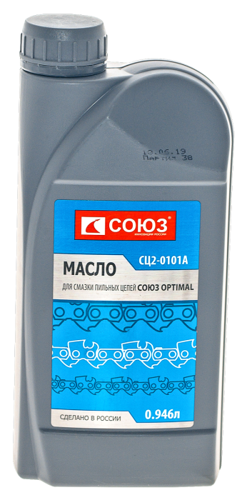 Масло д/пильных механизмов 0,946л OPTIMAL (арт.СЦ2-0101А) СОЮЗ *1/12
