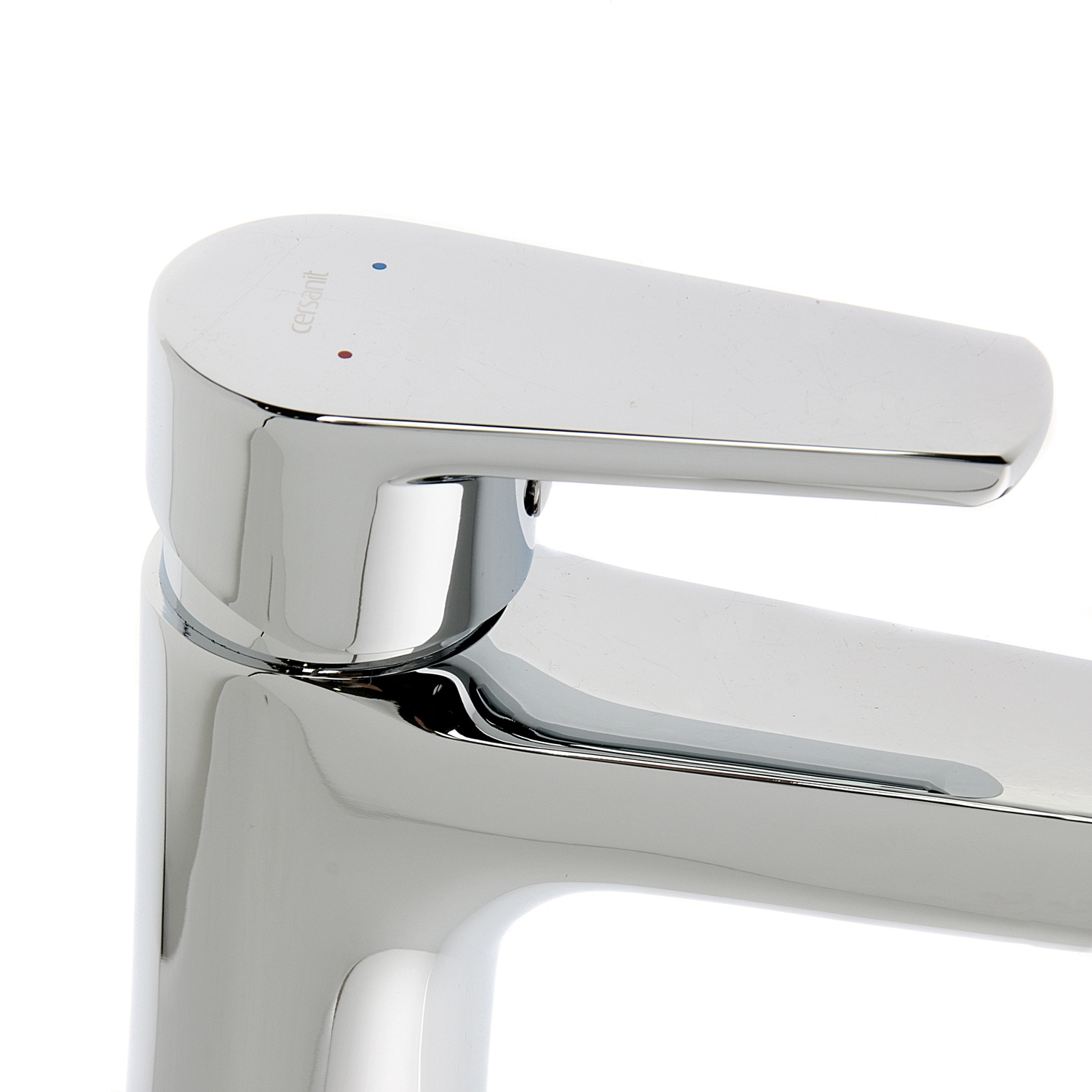 Смеситель для умывальника Cersanit Vero 63060, короткий излив, рычажный