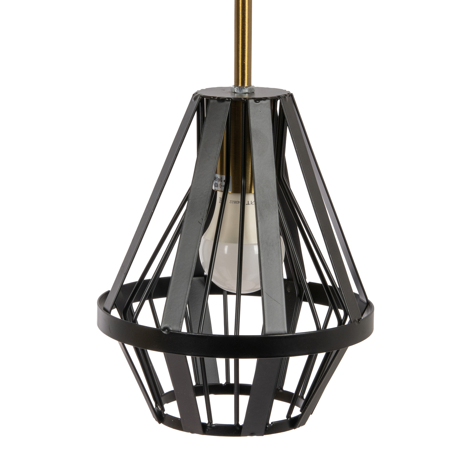 Светильник подвесной 05586-0.9-03 BK  40Вт Е27 S=18м2  *1