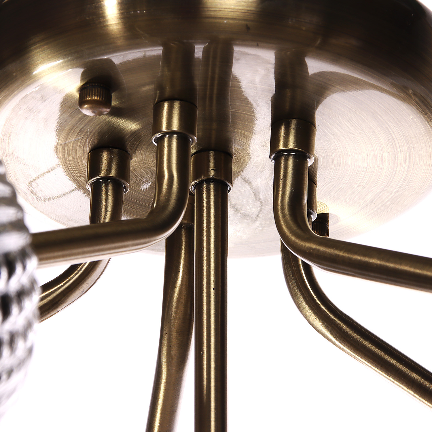 Люстра N5121/6 АВ Е27 6*40Вт ( h=325; d=560) VERNER LIGHTING *1