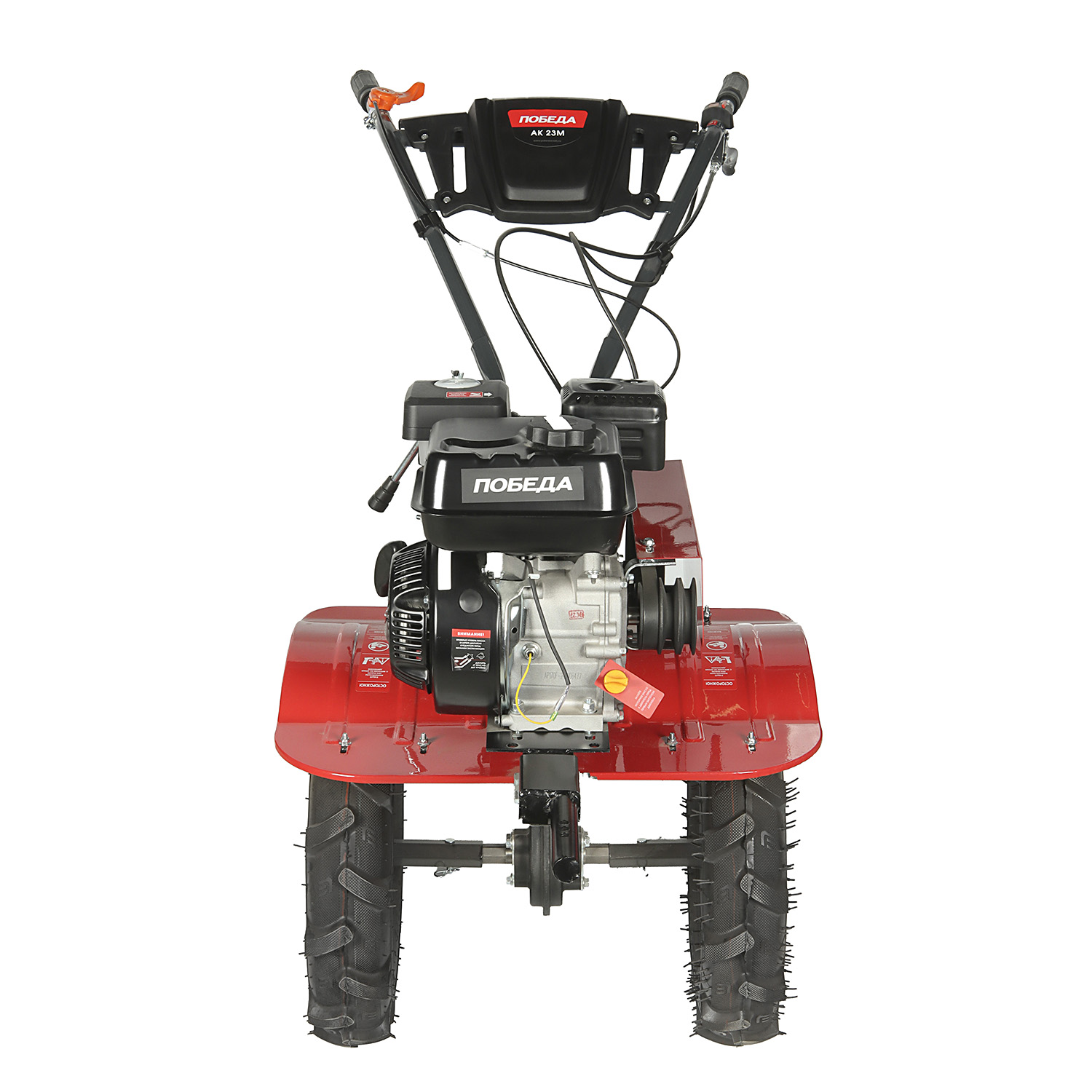Мотоблок бензиновый 4Т 7 л.с бак 3,6л шир/глуб обраб 85/30см 3 скор  АК 23 М ПОБЕДА *1