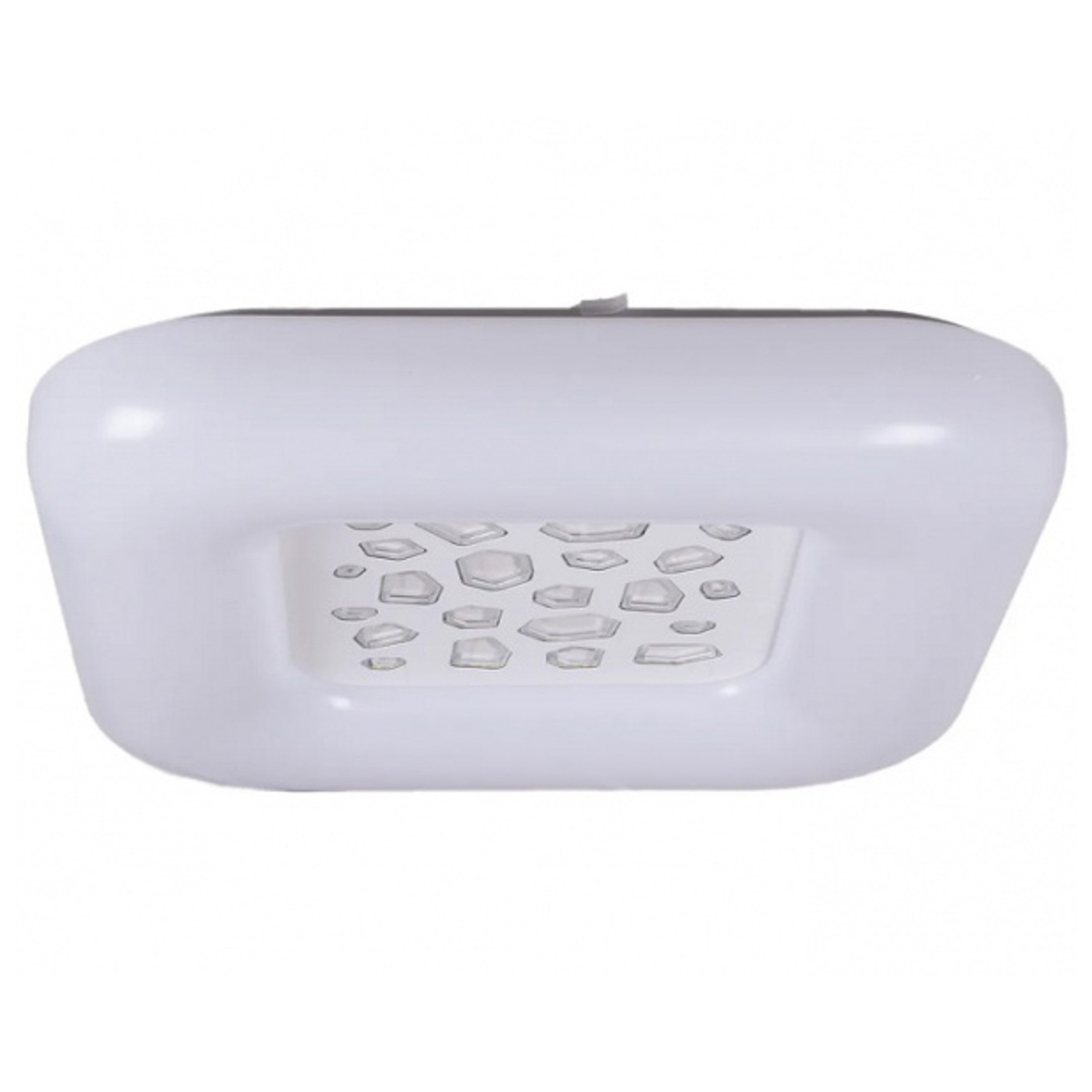 Люстра светодиодная Reluce 10014-0.3-80W MOON, 80 Вт, 3000-6500 K, пульт д/у, диммер, цвет белый