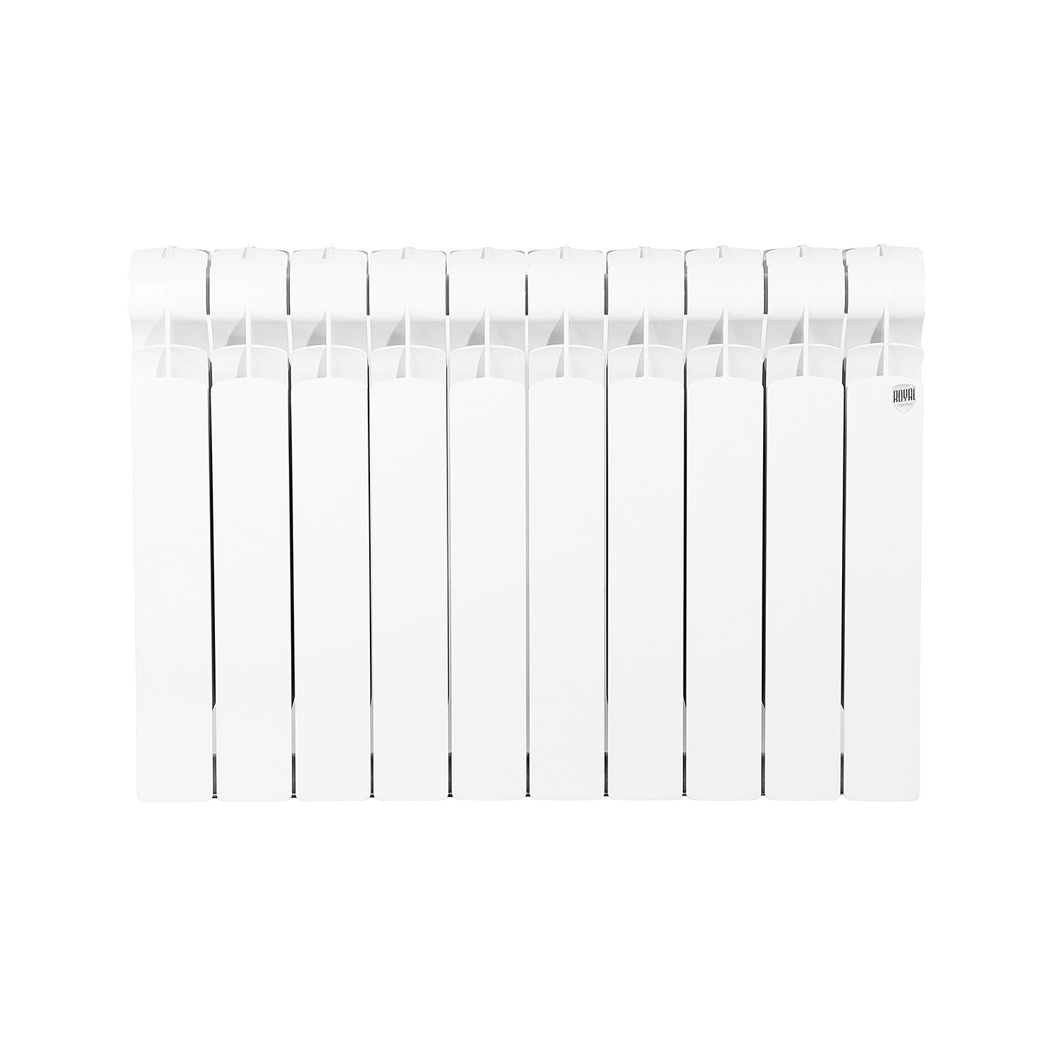 Радиатор биметаллический 10 секций Royal Thermo Indigo Super+, 500 мм, белый