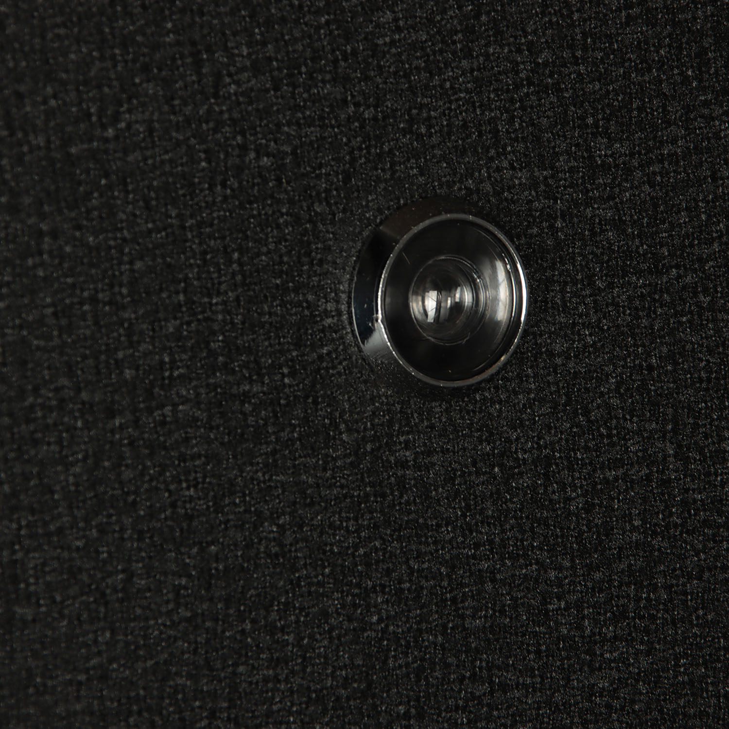 Дверь входная 2050х860х60 мм Двери Гуд М-2 GOODMAN, со стеклом, правая, черный шелк/белый