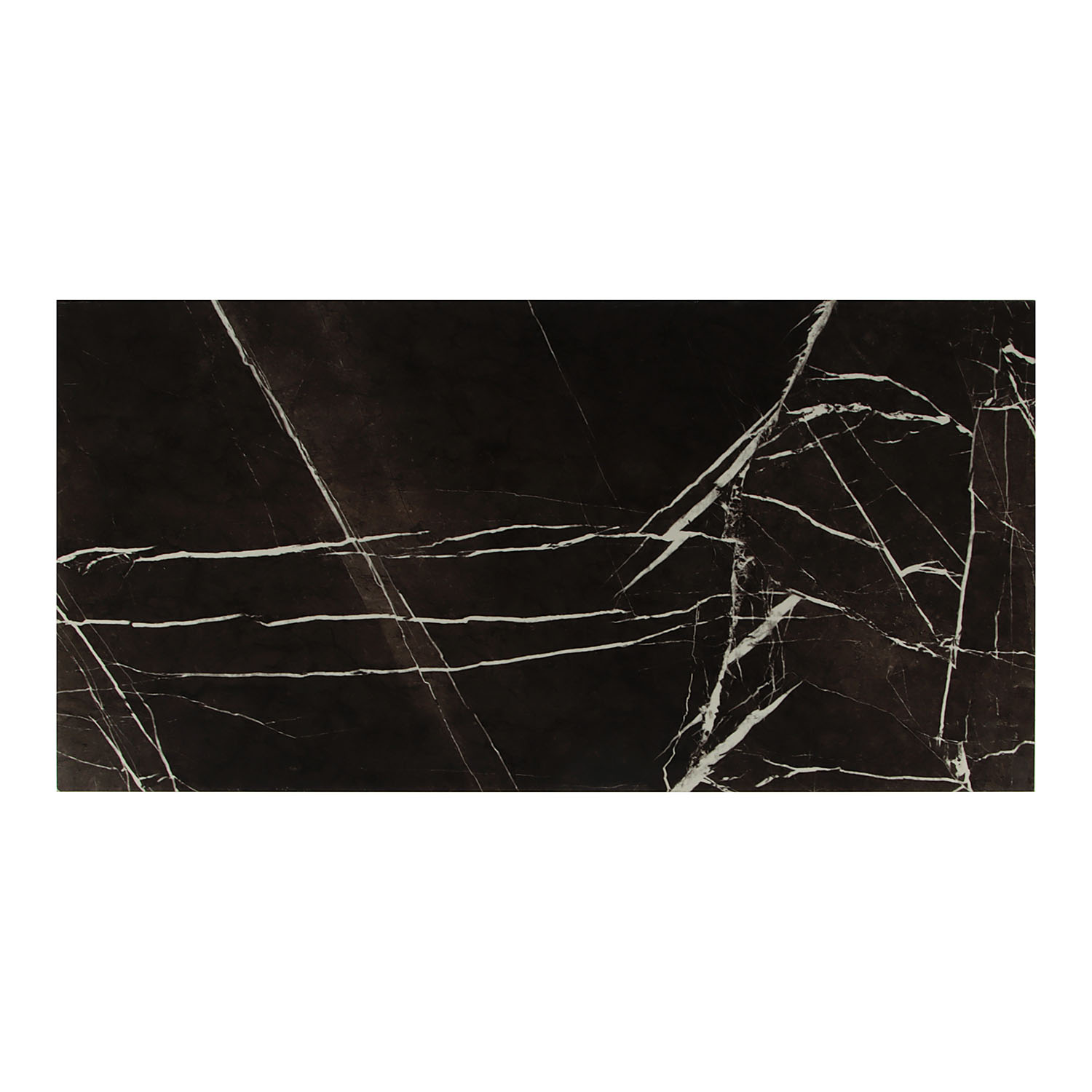 Керамогранит 1.44 м² Primavera Fedele Negro GR203, 1200x600x9 мм, черный