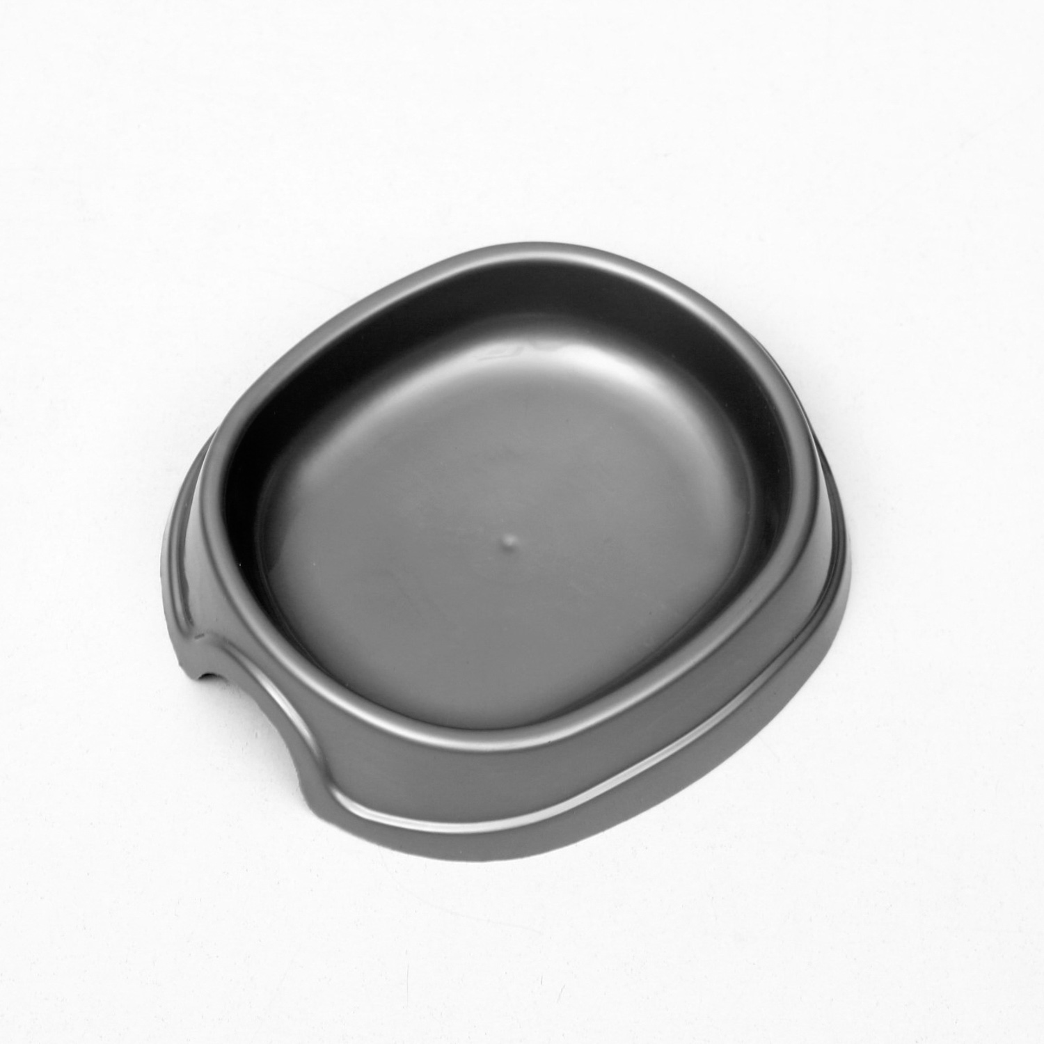 яяяМиска №1 "Нулевка" 0,2 л, 13,5 х 12,5 х 3 см, серебро, 5040685