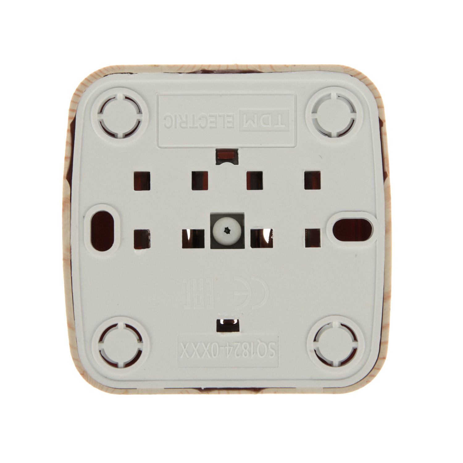 Розетка Дача ОП 1-мест. сосна сз А16 Народная SQ1824-0038