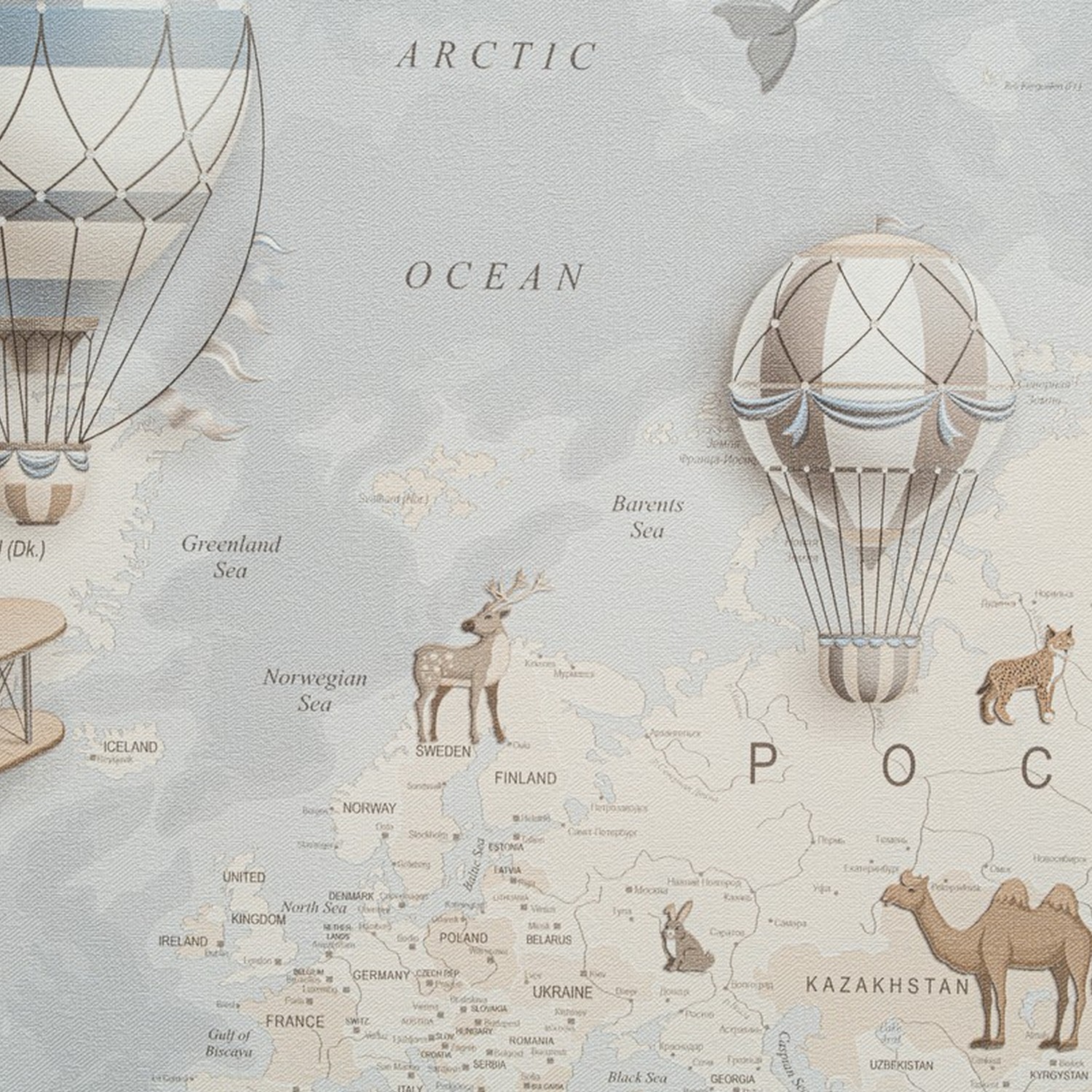 Обои флиз. Артекс  Атлас 11119-02 10х1.06м  *1/6