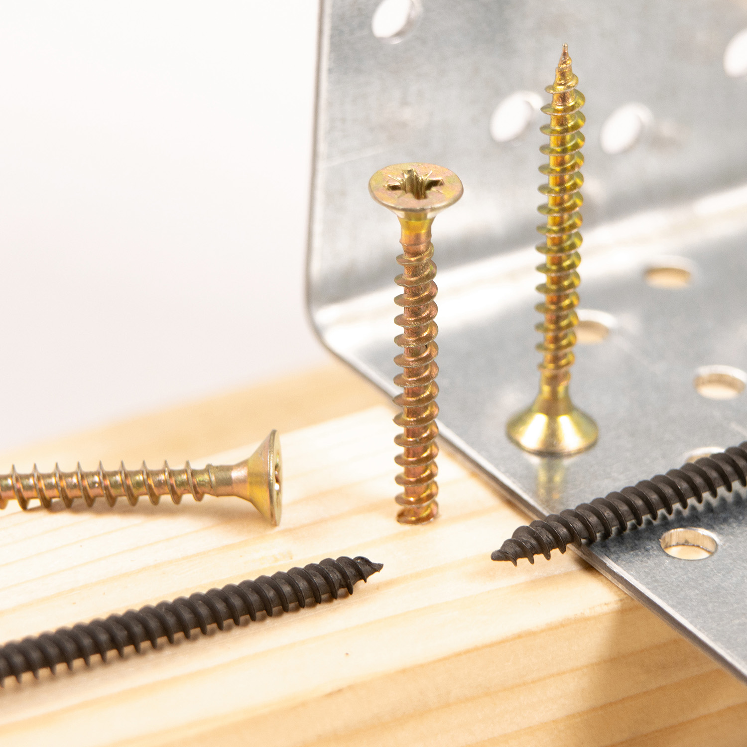 Шурупы жёлтые BROZEX пакет 4*40 (20шт) *10/100