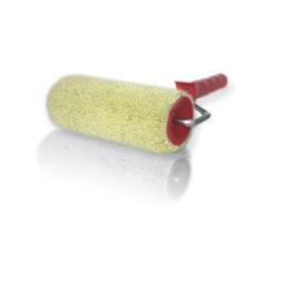 Валик  Полиакрил 240мм "Эксперт" d-6мм,ворс 18мм, желтый ворс (арт.100-773) (Акор)   *1/30
