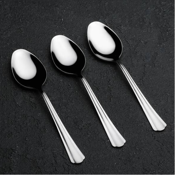 Ложка чайная нерж. "Новинка" (М27) КОМПЛЕКТ 3ШТ на подвеске (Нытва) *1/100