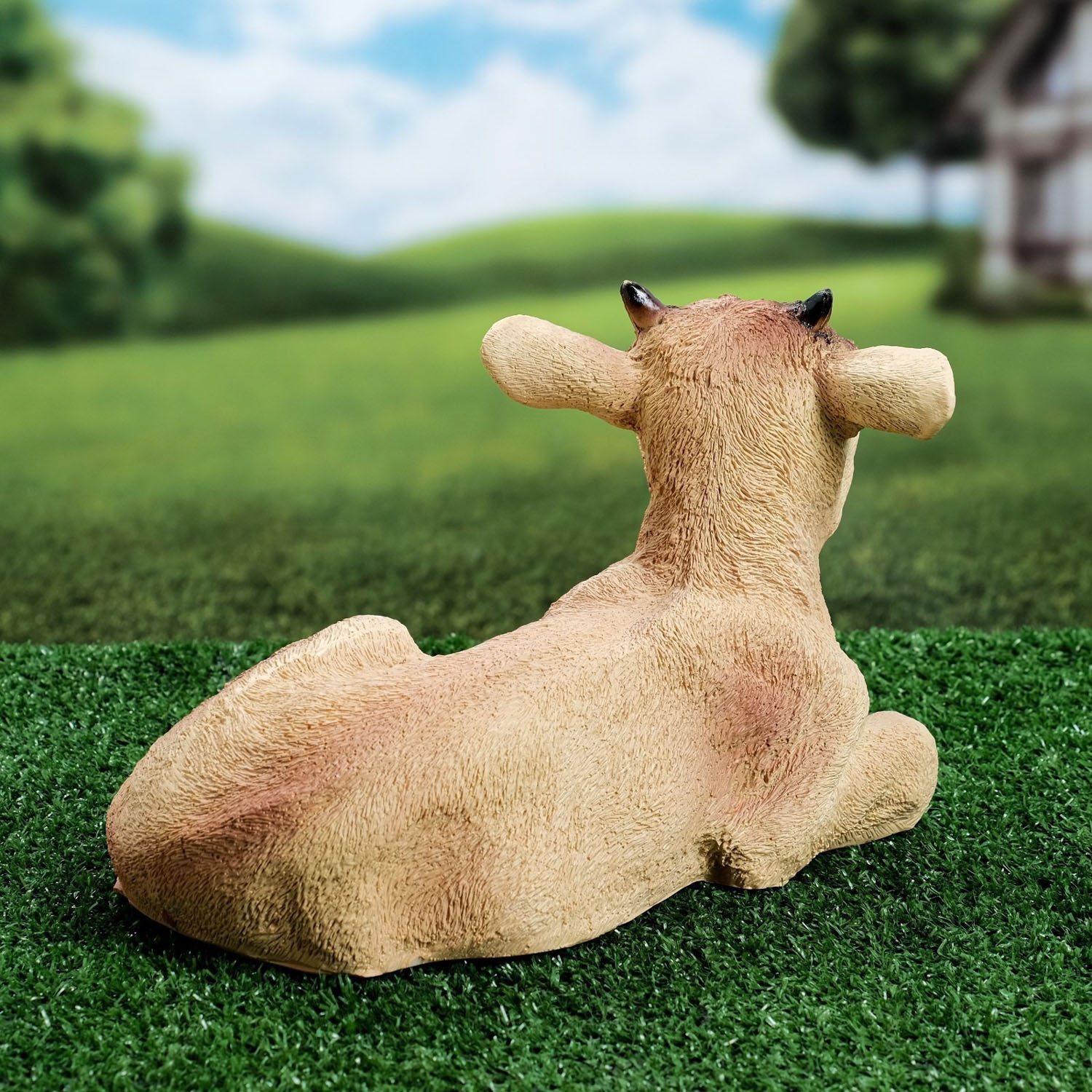 Садовая фигура "Козленок лежащий" 19х30см 4853183