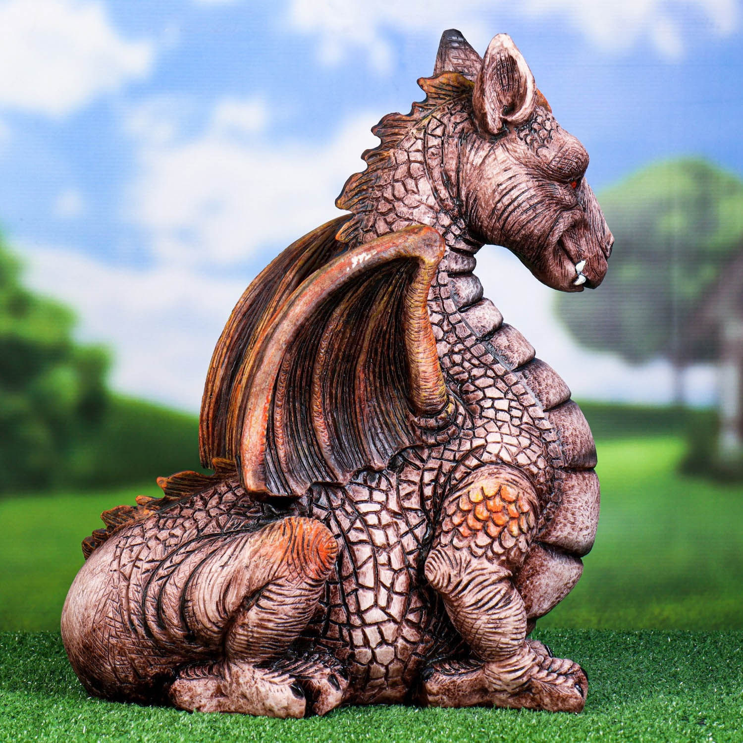 Садовая фигура "Дракон" 45х38х23см 9100178