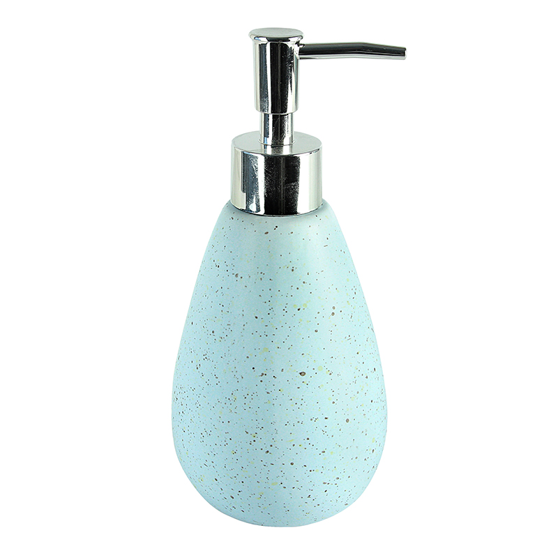 Дозатор для жидкого мыла Delphinium коллекция "Блю Стоун", керамика 106256 *1/24